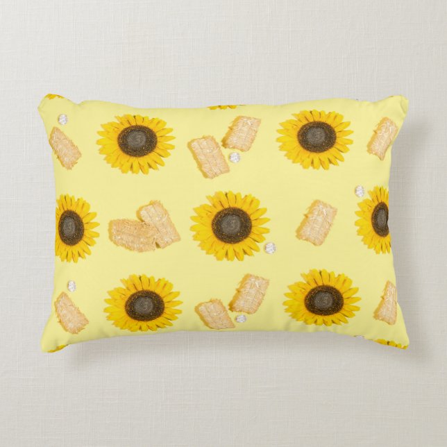 Coussins Décoratifs puissance du tournesol (Devant)