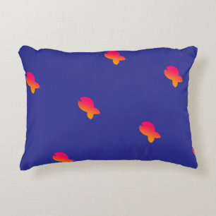 Coussins Décoratifs Rainbow Fish Blue