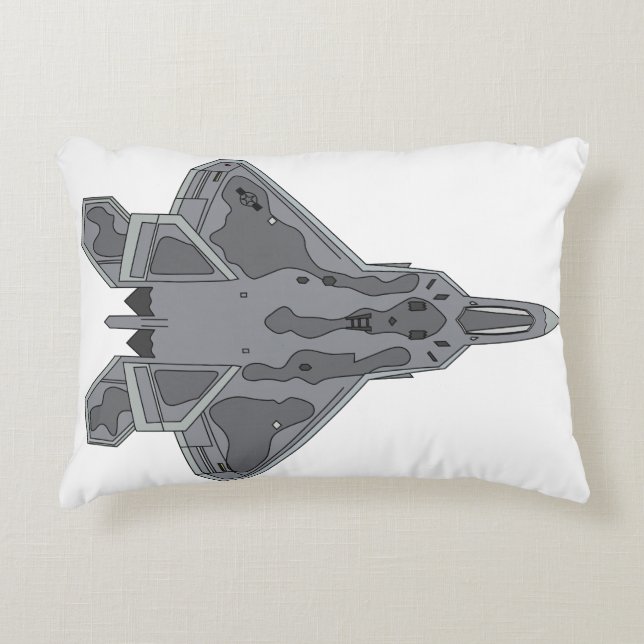 Coussins Décoratifs Rapteur F-22 (Devant)