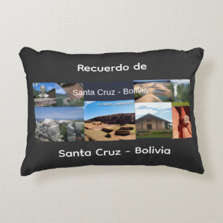 Coussins Décoratifs Recuerdo de Santa Cruz Bolivia
