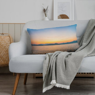 Coussins Décoratifs Réflexion calme de l'eau au lever du soleil minima