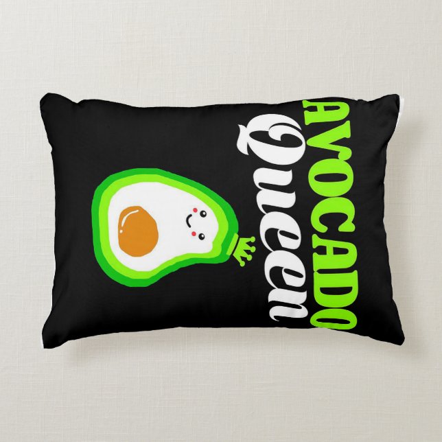 Coussins Décoratifs Reine d'Avocado | cadeau familial (Devant)