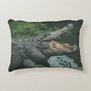 Coussins Décoratifs Reptiles Crocodiles, Vie marine animale vintage