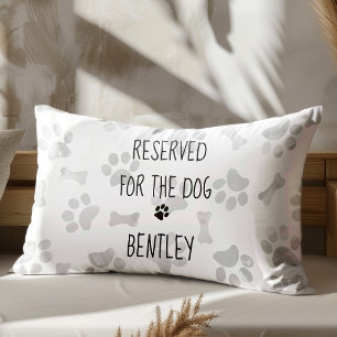 Coussins Décoratifs Réservé pour le chien - Empreintes de pattes - Amo