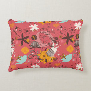 Coussins Décoratifs Rétro motif floral 7