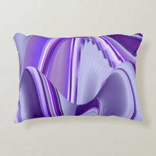 Coussins Décoratifs Rêves d'arc-en-ciel de fleurs violettes