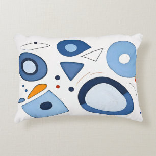 Coussins Décoratifs Rêves de points quantiques Abstraits