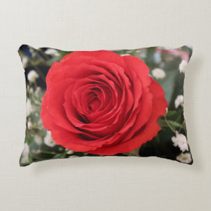 Coussins Décoratifs Rose rouge