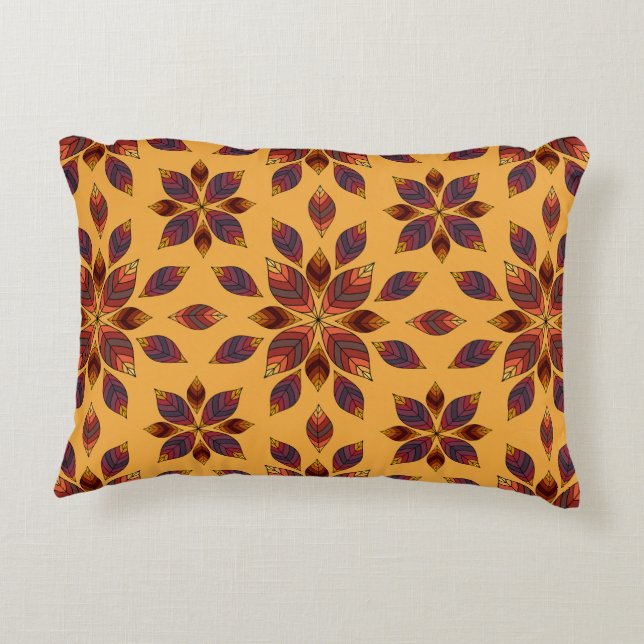 Coussins Décoratifs Rosette de automne (Dos)