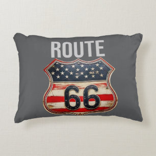 Coussins Décoratifs Route 66