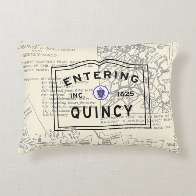 Coussins Décoratifs Saisie d'une MA quincy (Devant)