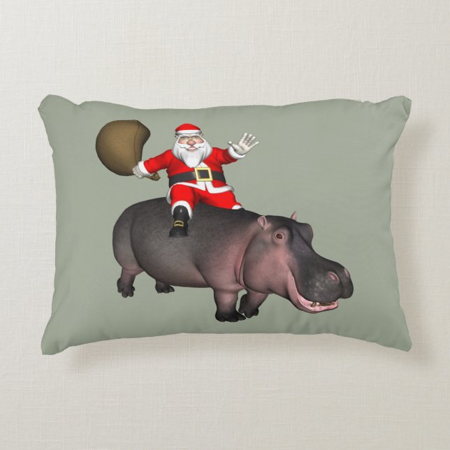 Coussins Décoratifs Santa Riding (Devant)