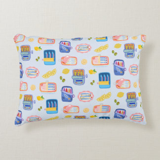 Coussins Décoratifs Sardines et citrons