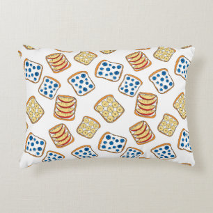 Coussins Décoratifs Seamless pattern of toast