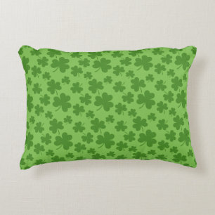 Coussins Décoratifs Shamrock de la Saint Patrick Motif Clover