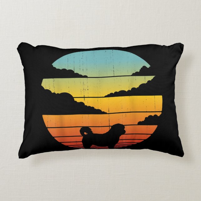 Coussins Décoratifs Shih Tzu Style 60 s 70 s Men Women Venin (Devant)