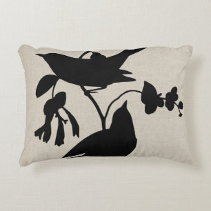 Coussins Décoratifs Silhouette Audubon IV