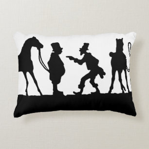 Coussins Décoratifs Silhouette : Marchand de cheval