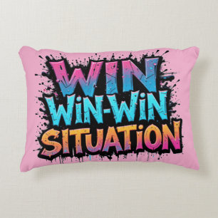 Coussins Décoratifs Situation WIN-WIN