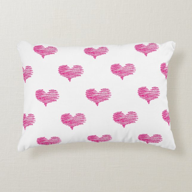 Coussins Décoratifs Sketch de Love Valentine (Devant)