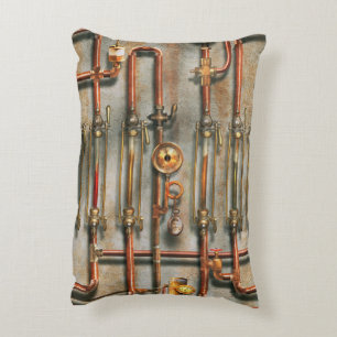 Coussins Décoratifs Steampunk - Le collecteur de lubrification