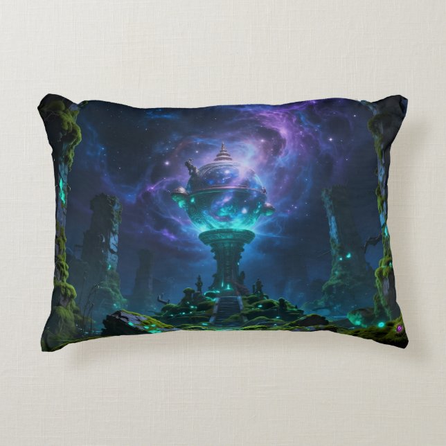 Coussins Décoratifs Sternenpfad – Reise durch das Universum (Devant)