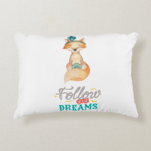 Coussins Décoratifs Suivez vos rêves Fox