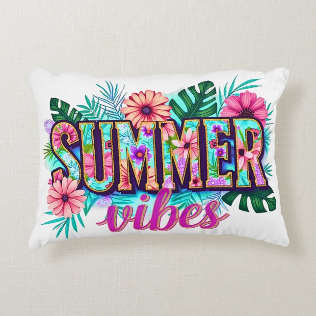 Coussins Décoratifs Summer Vibes (Devant)