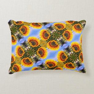 Coussins Décoratifs Sunflower In Sunshine Motif d'art Abstrait