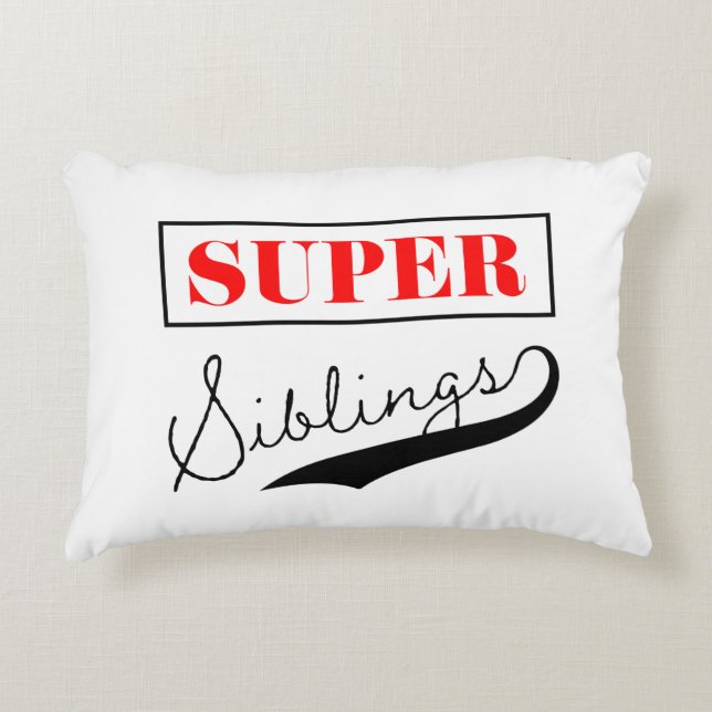 Coussins Décoratifs Super sibling (Devant)