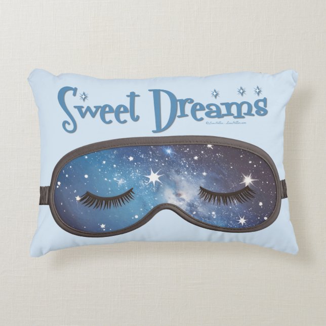 Coussins Décoratifs Sweet Dreams Masque Visage (Devant)