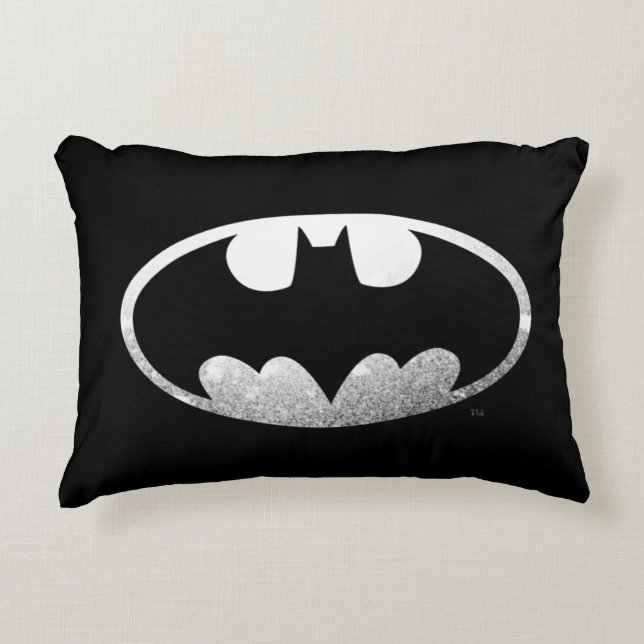 Coussins Décoratifs Symbole Batman | Logo Grainy (Devant)
