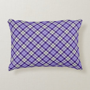Coussins Décoratifs Tartan ancien de Strathclyde purple