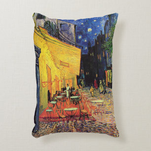 Coussins Décoratifs Terrasse du café la nuit de Vincent van Gogh