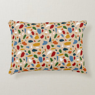 Coussins Décoratifs Terrazzo Motif coloré