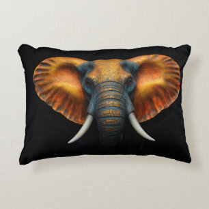 Coussins Décoratifs Tête d'éléphant d'Afrique 