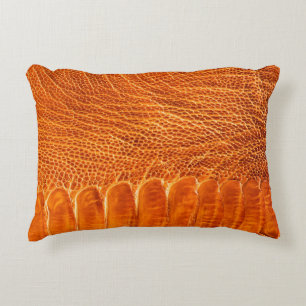 Coussins Décoratifs Texture en cuir d'autruche