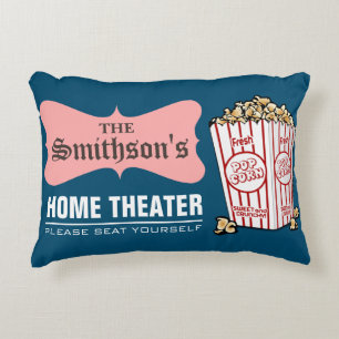 Coussins Décoratifs Théâtre familial personnalisé à la maison