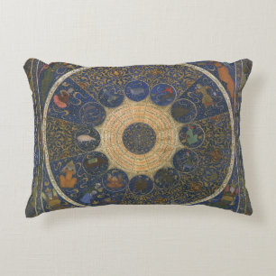 Coussins Décoratifs Thème Astral des Souverains Vintage, Zodiaque Isla