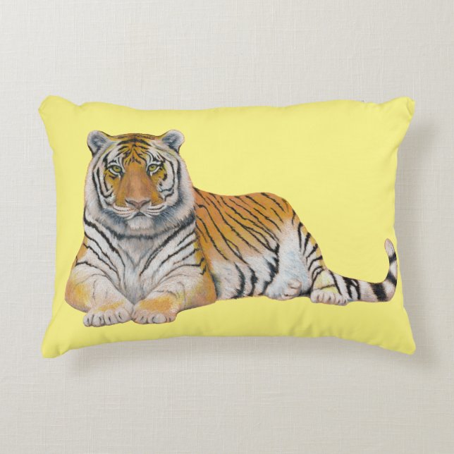 Coussins Décoratifs Tigre (Devant)