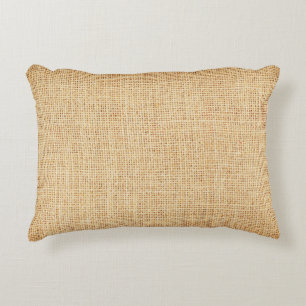 Coussins Décoratifs Tissu naturel, arrière - plan texturé.