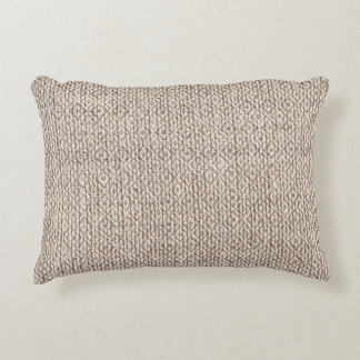 Coussins Décoratifs Tissu Tissé Motif Rustique