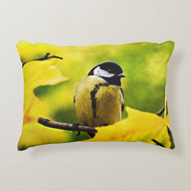 Coussins Décoratifs Tomtit - Habillé À La Saison (Devant)