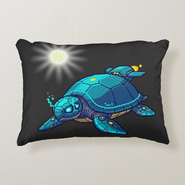 Coussins Décoratifs Tortuga Futurista (Devant)