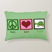 Tranquillité Love Turtles mignonne Green