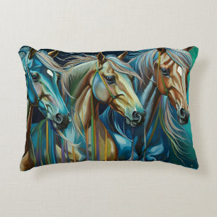 Coussins Décoratifs Trio des chevaux