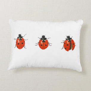 Coussins Décoratifs Trois coccinelles 2013