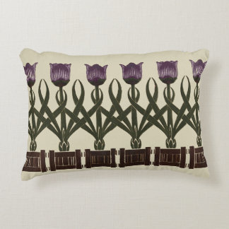 Coussins Décoratifs Tulipes Art Nouveau