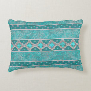 Coussins Décoratifs Turquoise de sud-ouest