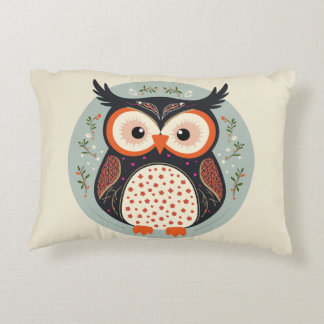 Coussins Décoratifs un hibou de Noël